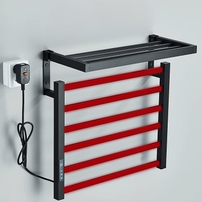 Chauffe serviette electrique - AluminumElectricTowelRack™ - Noir