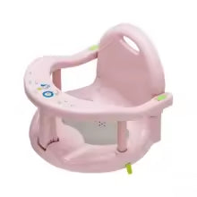 Siege bebe pour bain rose ergosiege