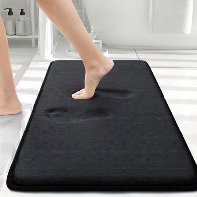 Tapis de bain moelleux sorti douche couleur tapiscoeur