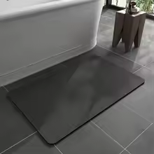 tapis diatomite pres baignoire atome
