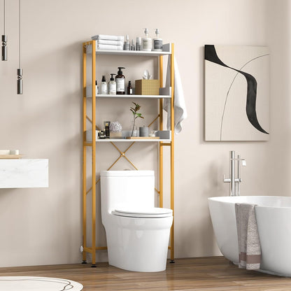Meuble WC - OverToiletStorageRack™ - Blanc