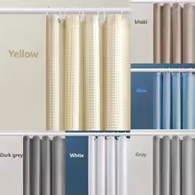 Douche Rideau Anti-Moisissure Texturé | Zenrid