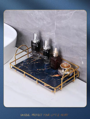 Etagere dans douche couleur bleu simple inoxexpress