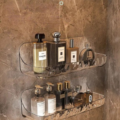Etagere  douche transparente double SmartDesign