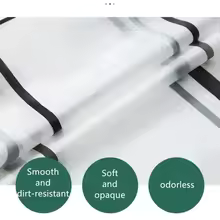 Rideau pour douche caracteristique ModernPEVA