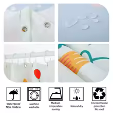 Rideaux pour douche caracteristique RideauPremium