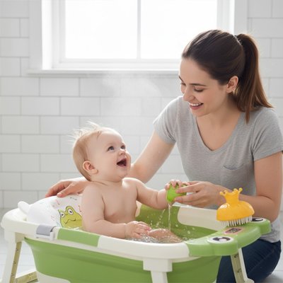 Baignoire bébé pliable 