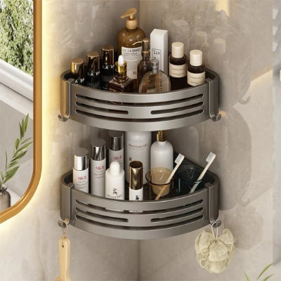 Etagere dans douche double avec support SuspendEasy