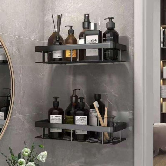 Etagere de douche avec charge EtagDesignsansperçage