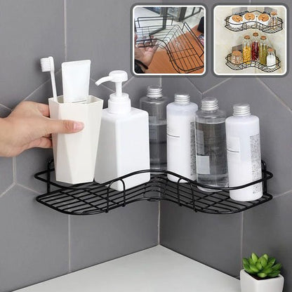 Etagère de douche remplis produit