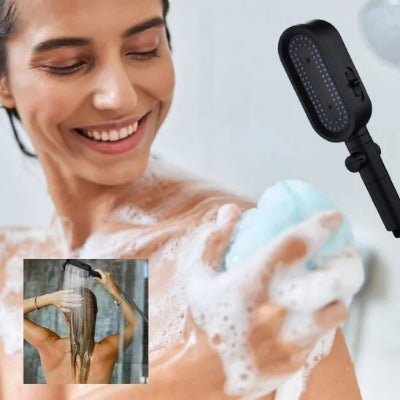 Pommeau de douche  en action eteint ecoflow