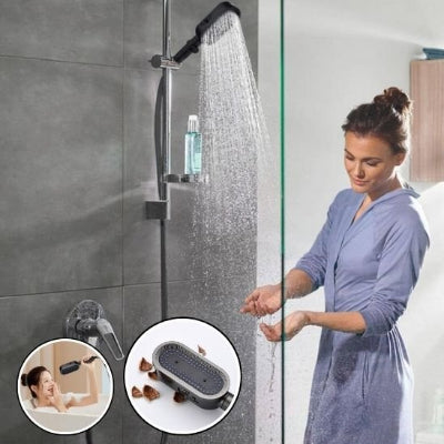 Pommeau de douche test puissance jet ecoflow
