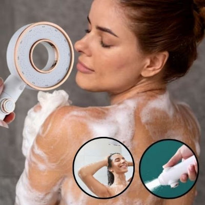 Pommeau douche montre bouton arret sans pomme ecosensation