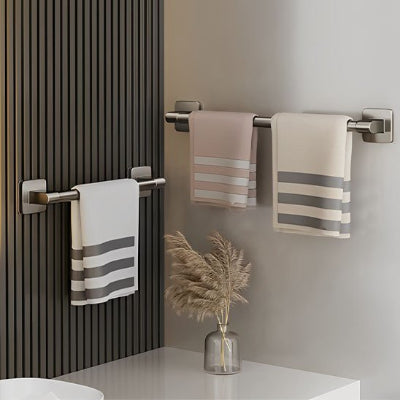 porte serviette murale double-support-dans-salle-baindesign-epure