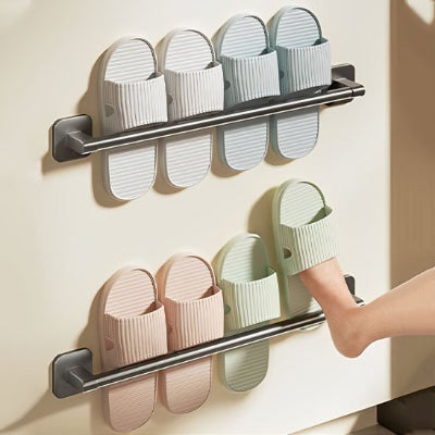 porte serviette murale pour souliers entree design-epure