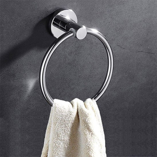 Porte serviette salle de bain mural