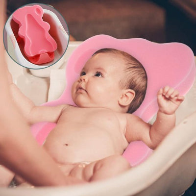 Siege de bain bebe rose vu face SecuriteConfort