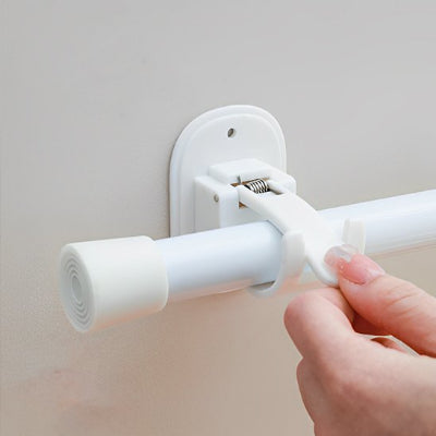 support tringle rideaux  blanc rapidfix